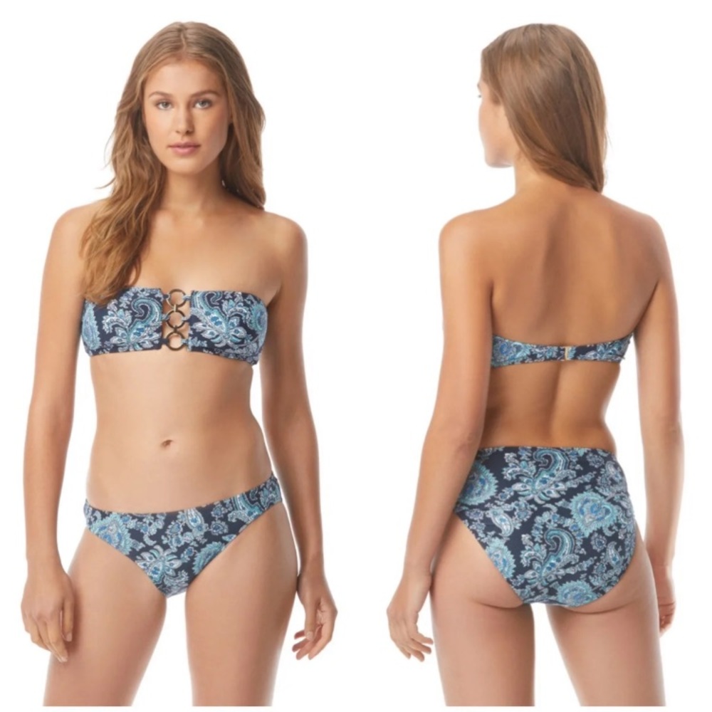 Michael Kors Bandeau Aqua Cruise Bikini
